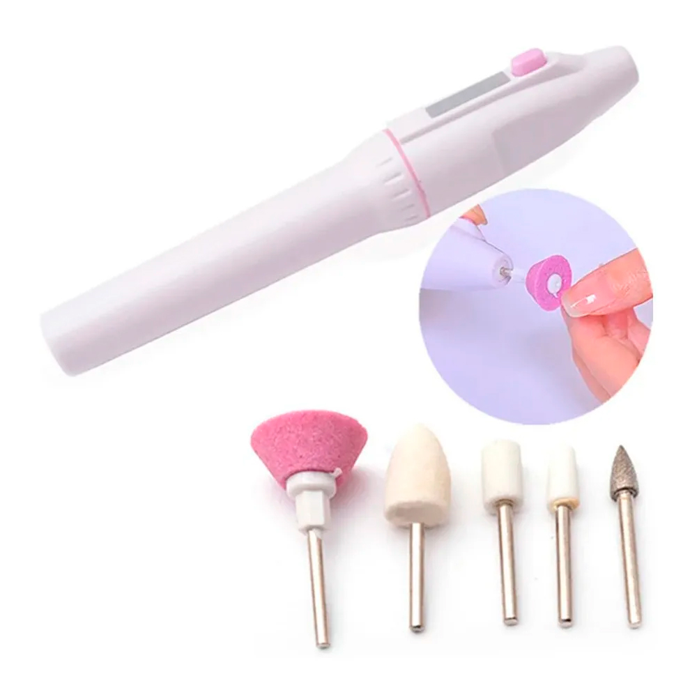 Uñas Pulidor Esmeril Uñas Acrilicas Electrico