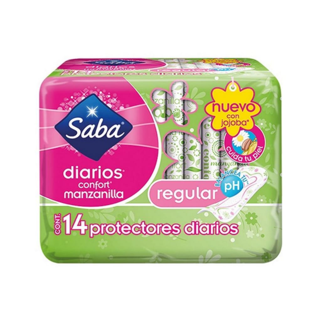 Saba Protectores Diarios, Cont. 14