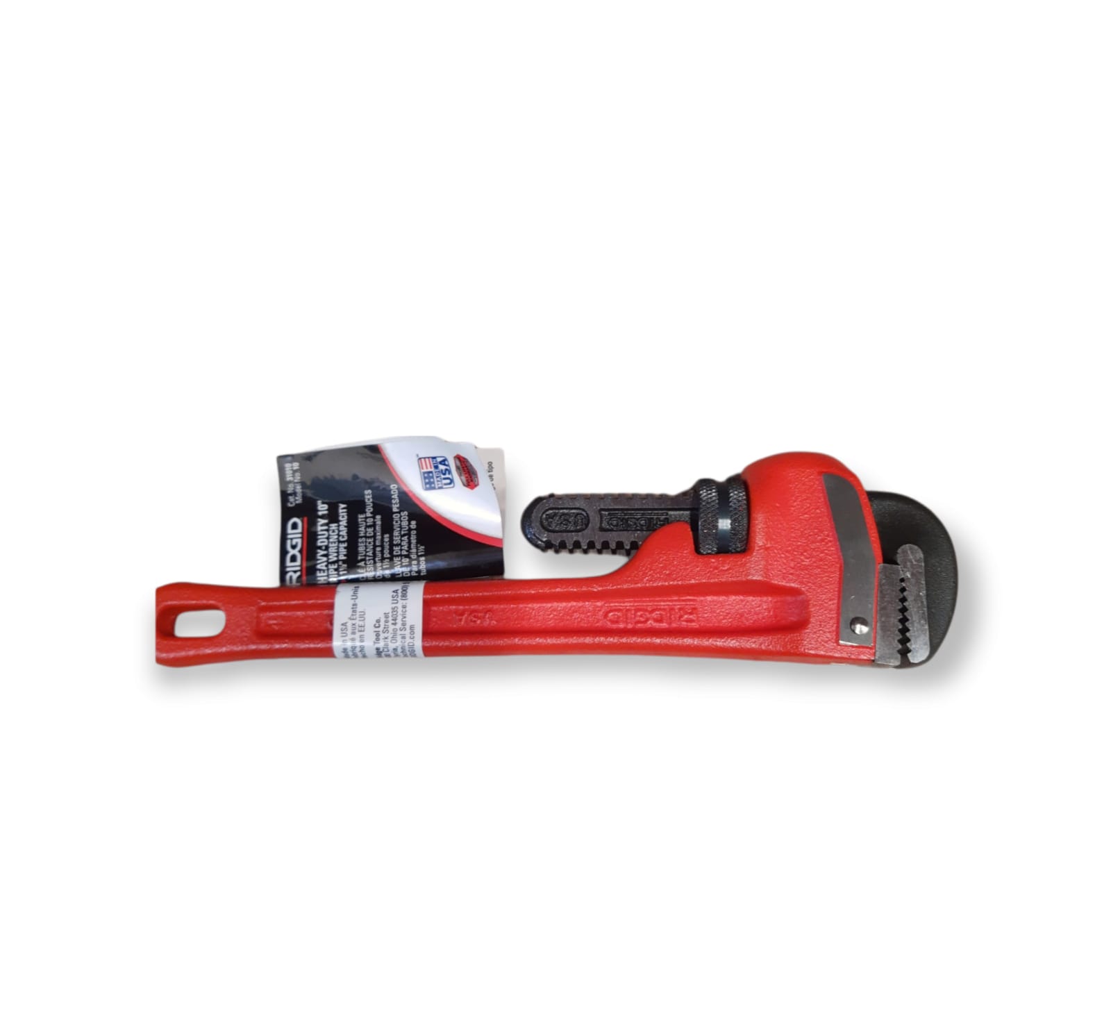 Llave Stilson Hierro 10 Modelo 31010 Herramienta Ridgid