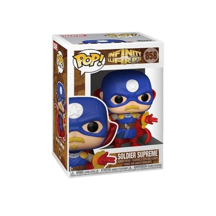 Funko Pop Marvel Infinity Warps Soldier Supreme Nuevo Favorito