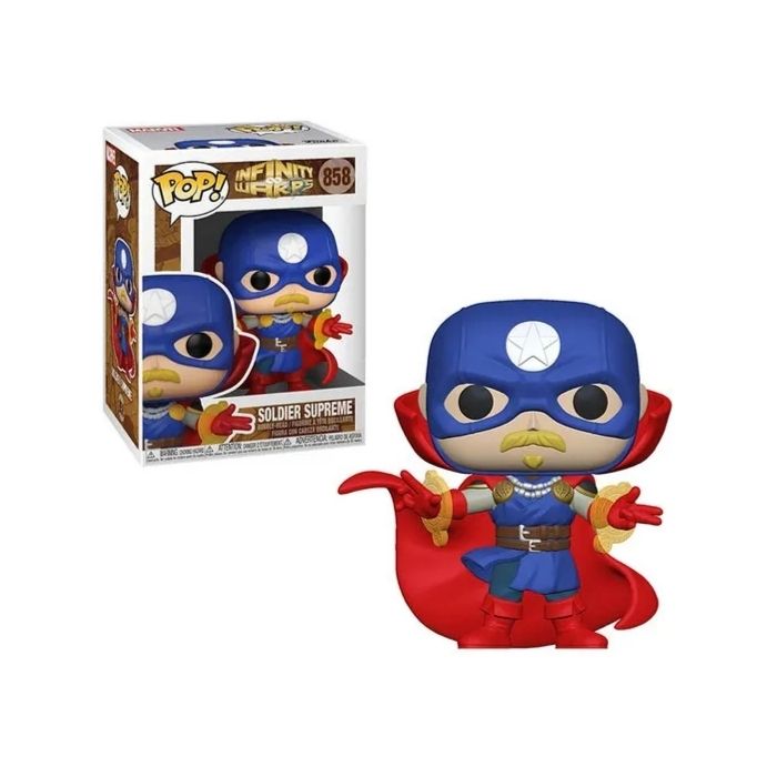 Funko Pop Marvel Infinity Warps Soldier Supreme Nuevo Favorito