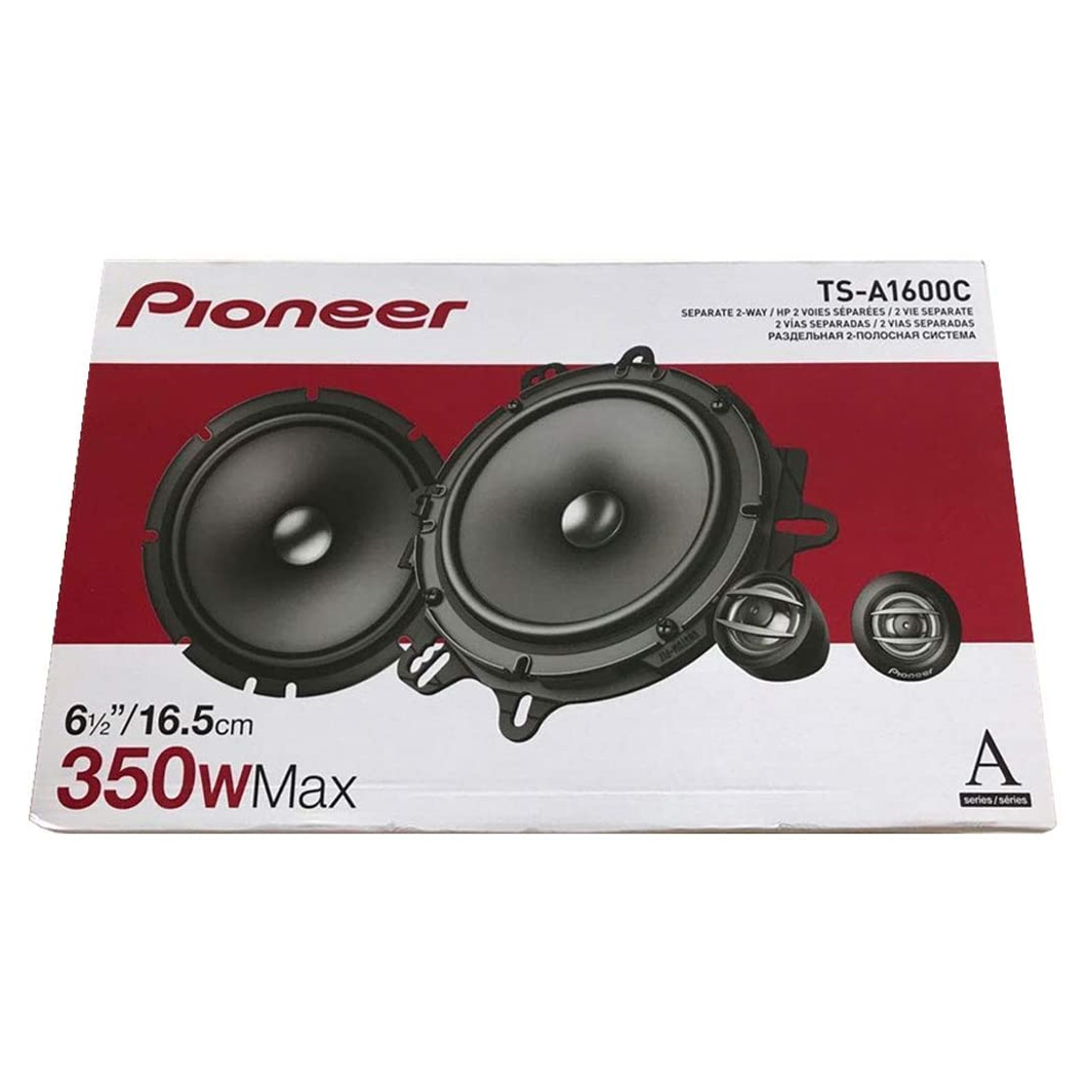 Bocinas Audio Coche Set De Medios 6.5 + Tweeter Pioneer 350w