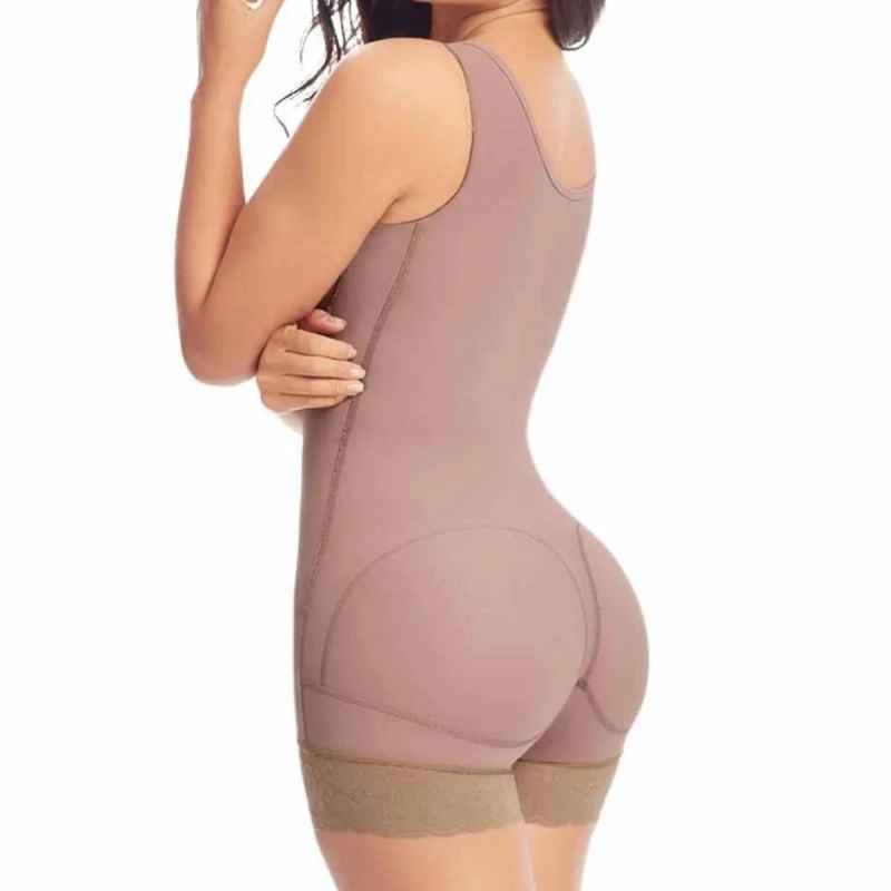 Fajas Colombianas Reductoras Post Operatorias con Brasier Alta Compresión, Fajas Colombianas Post Parto con Brasier Levanta Pompis Realce Natural, Faja Postquirúrgica con Brasier Levanta Glúteos