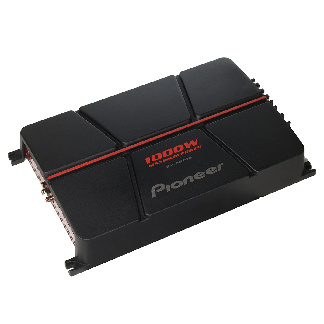 Amplificador Pioneer 4 Canales Puenteable 1000 Watts Gm-a6704