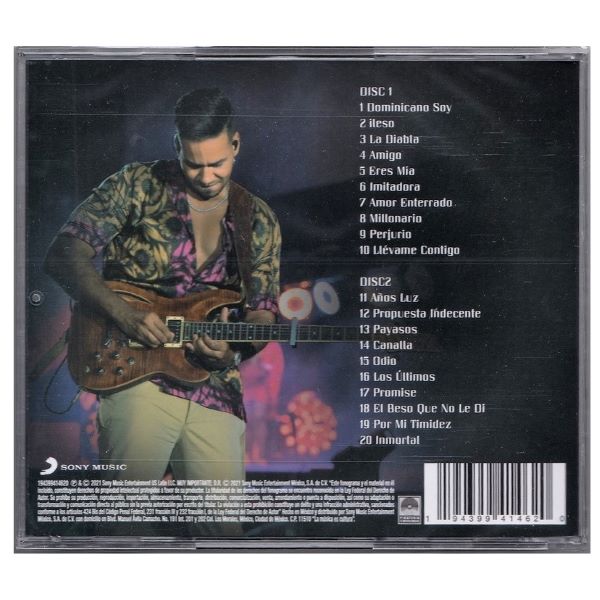 Romeo Santos presenta Utopia live (2CD) 