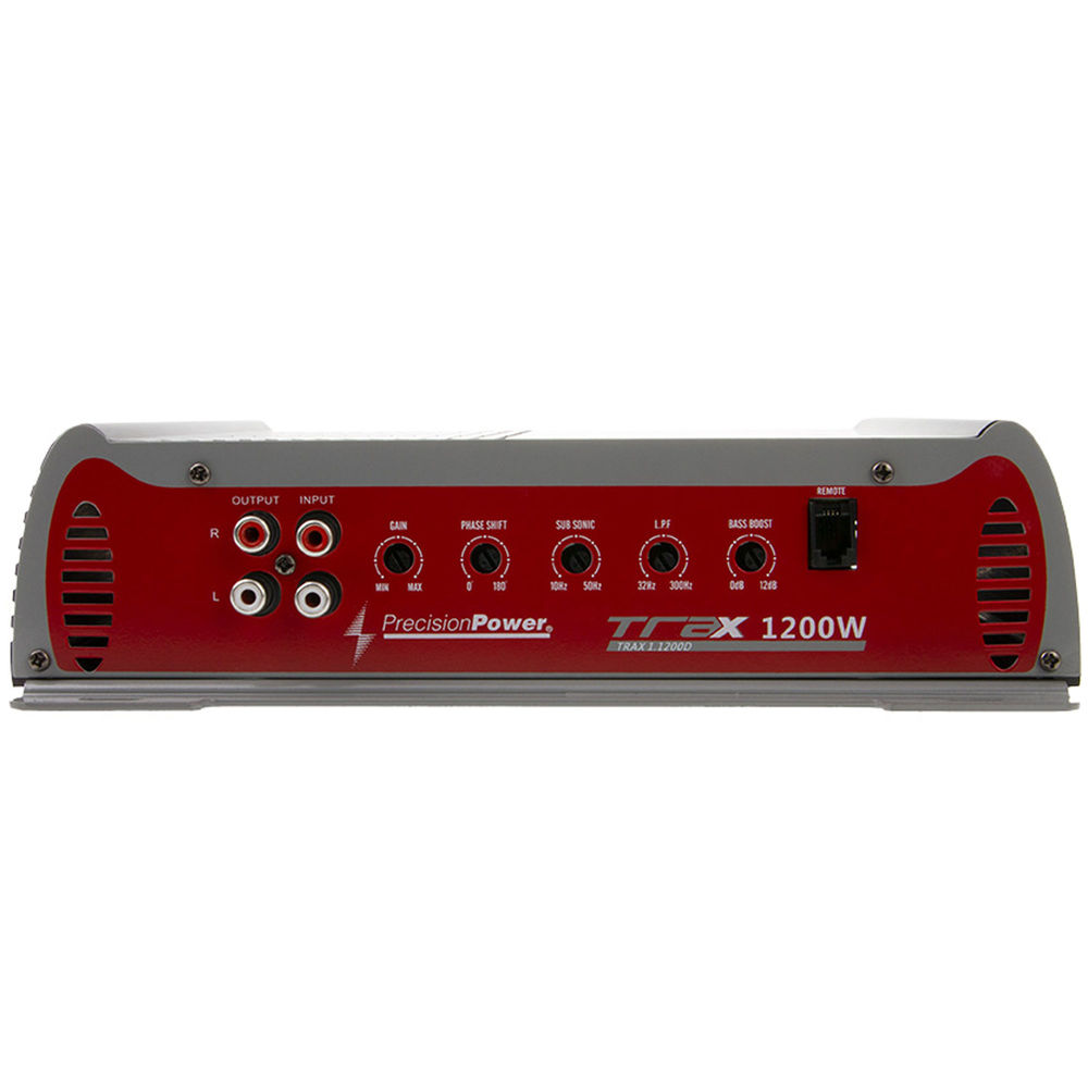 Amplificador Precision Power TRAX1.1200D Estable 2 Ohms A/B 1 Canal