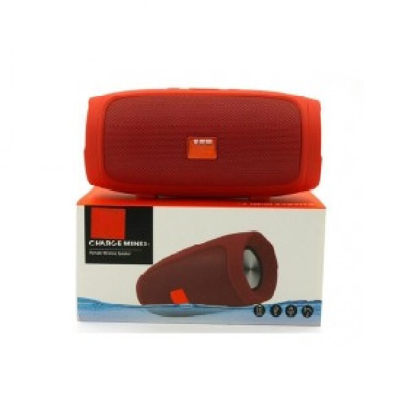 F5010 RJ Mini Altavoz Bluetooth Mera,3W, FM/SD/USB/Audio, Rojo - Sugar Decor