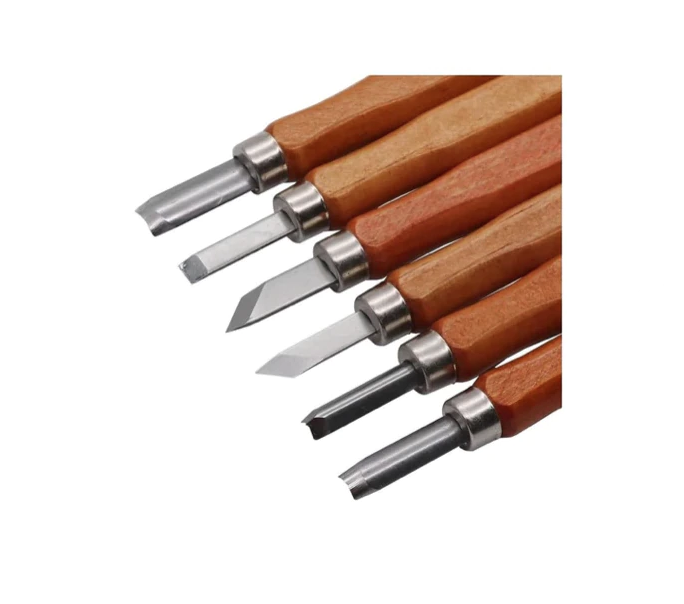 Juego Gubias 12pz Uso Profecional Detallado Madera