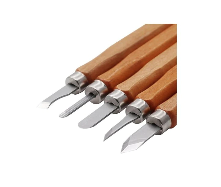 Juego Gubias 12pz Uso Profecional Detallado Madera