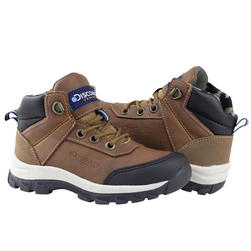 BOTAS URBANAS JUVENILES HIKER DISCOVERY 12310 BISONTE NEGRO