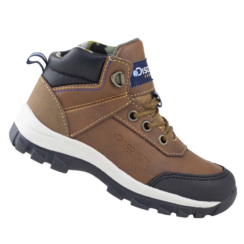 BOTAS URBANAS JUVENILES HIKER DISCOVERY 12310 BISONTE NEGRO