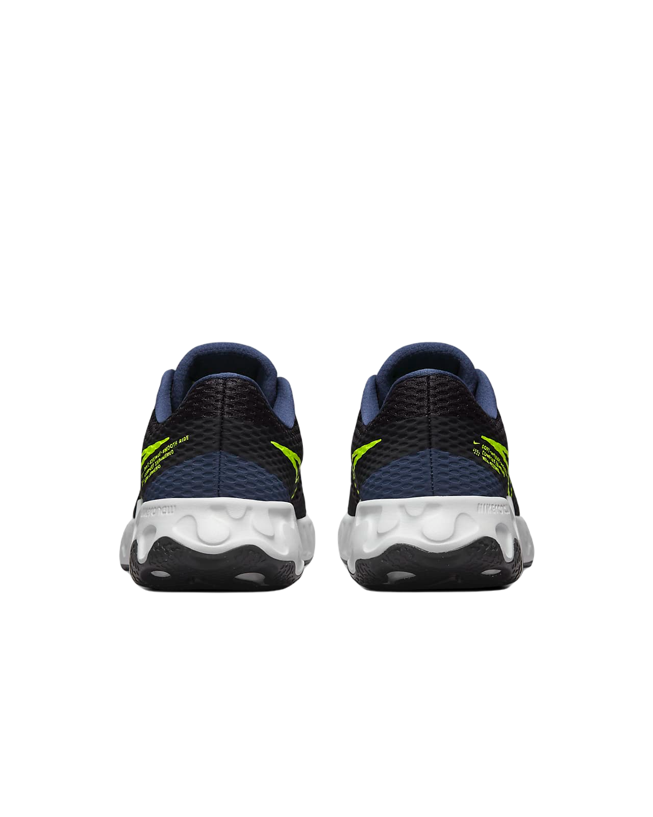 Tenis Nike Renew Ride 2 Negro Verde Hombre CU3507-001