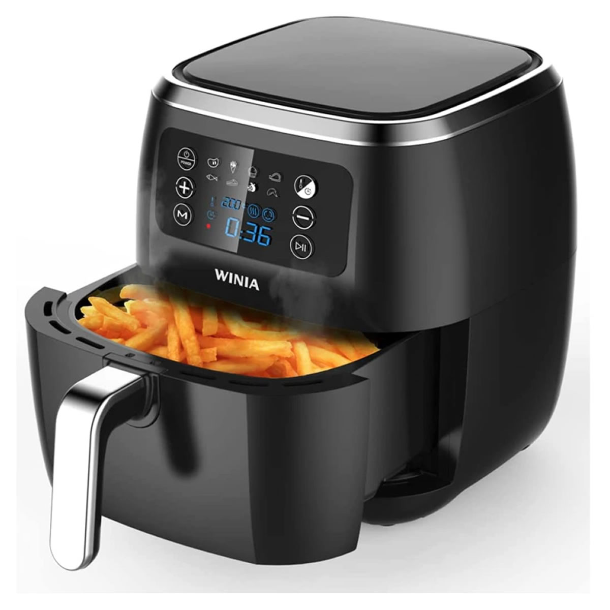 Freidora de Aire 1800 W De 7 Litros Winia WAF-0720BM SMS