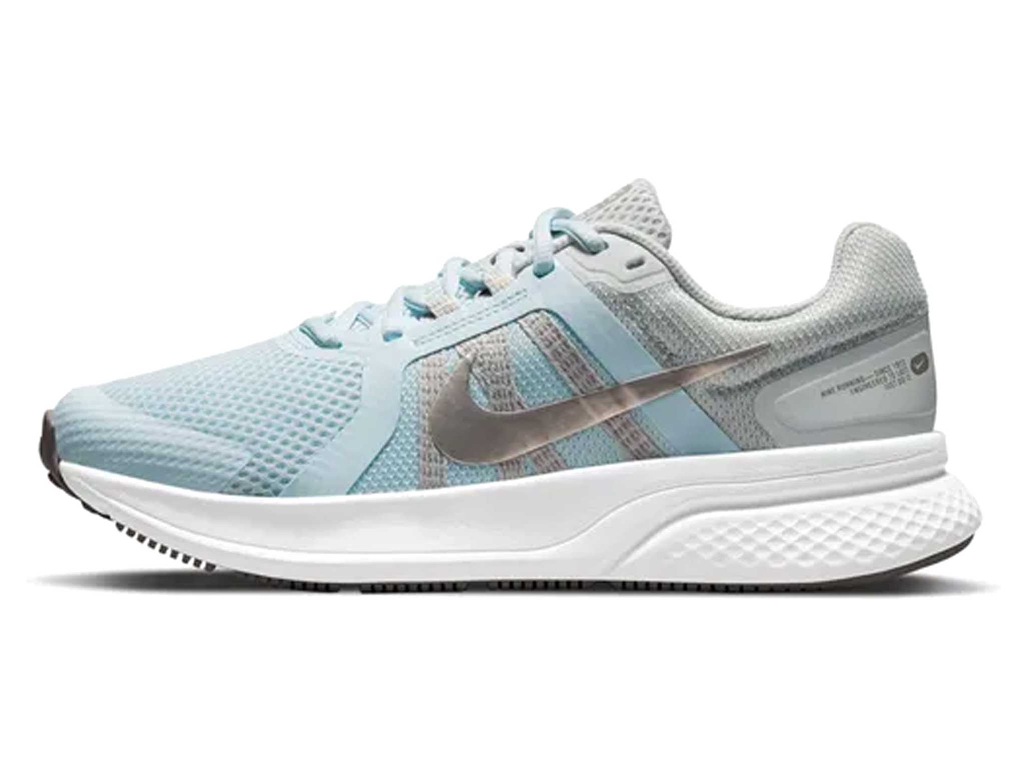 Tenis Nike Run Swift 2 Gris Verde Mujer CU3528-400