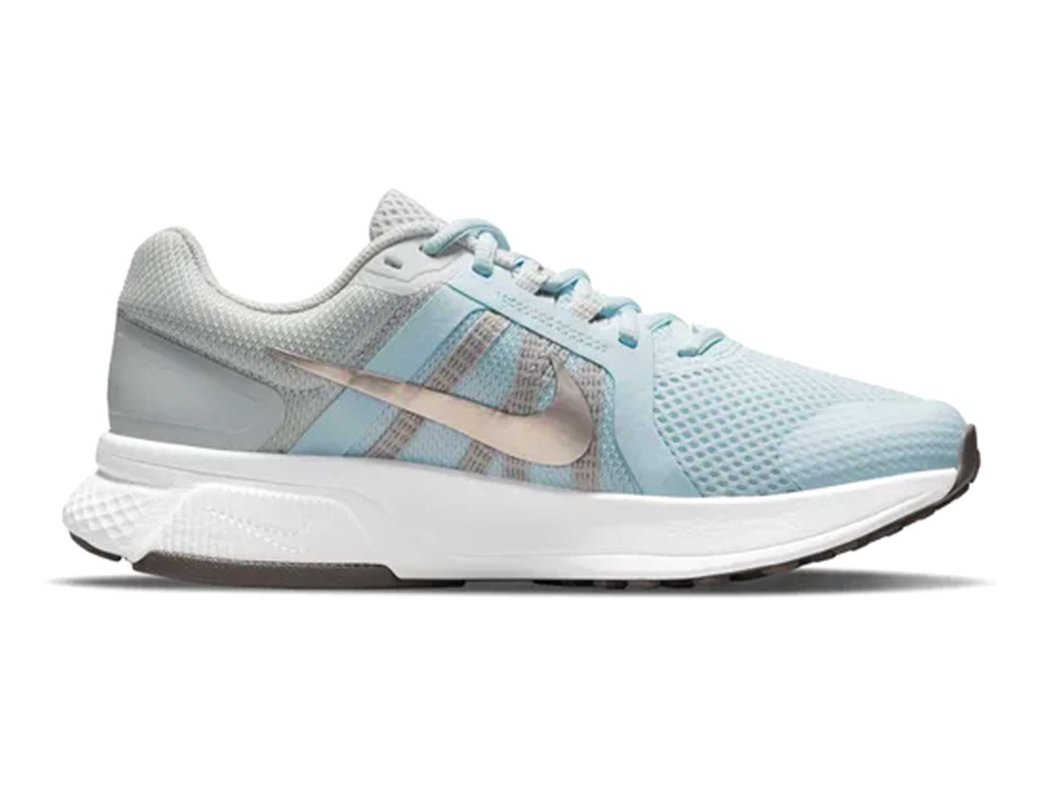 Tenis Nike Run Swift 2 Gris Verde Mujer CU3528-400