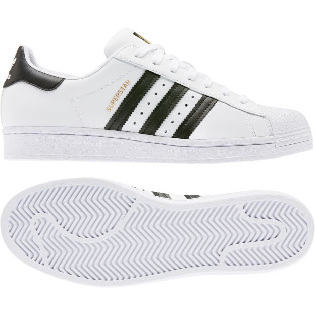 TENIS ADIDAS SUPERSTAR BLANCO NEGRO UNISEX EG4958