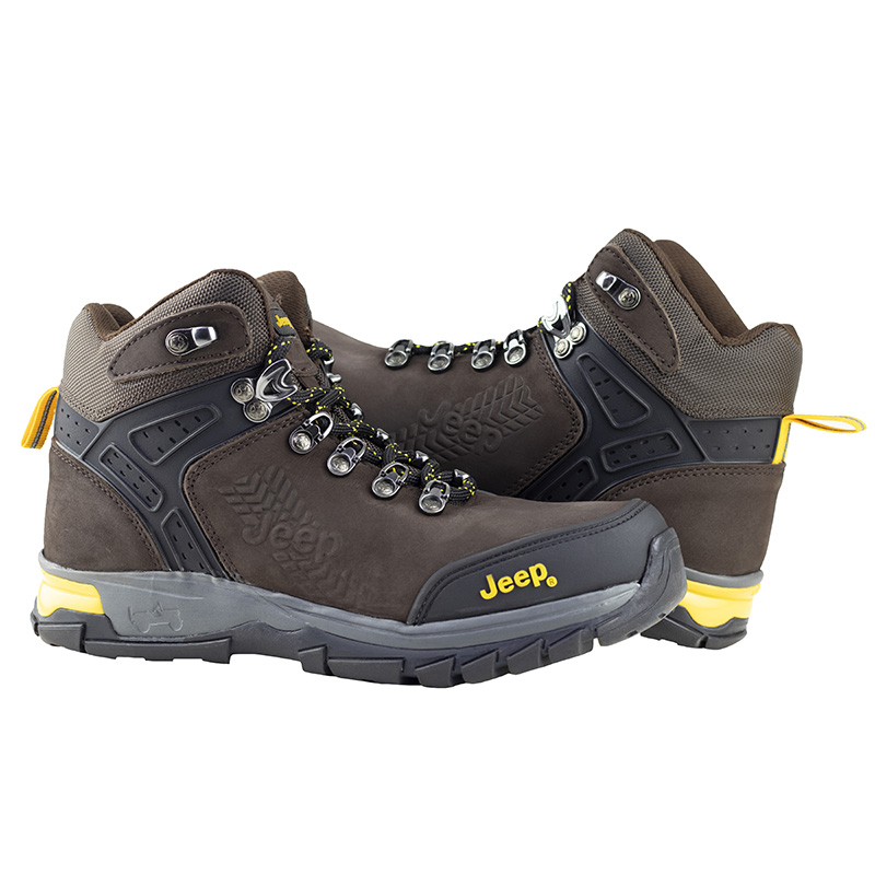 BOTAS JEEP FOOTWEAR DE CABALLERO OUTDOOR 4501 NOBUCK CAFÉ