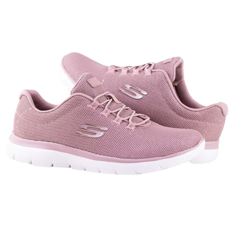 TENIS DEPORTIVO DAMA CÓMODO SKECHERS MEMORY FOAM 149524 ROSA