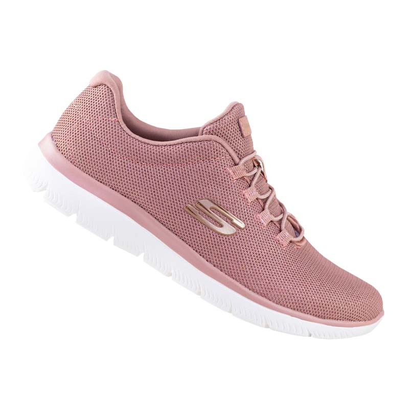 TENIS DEPORTIVO DAMA CÓMODO SKECHERS MEMORY FOAM 149524 ROSA