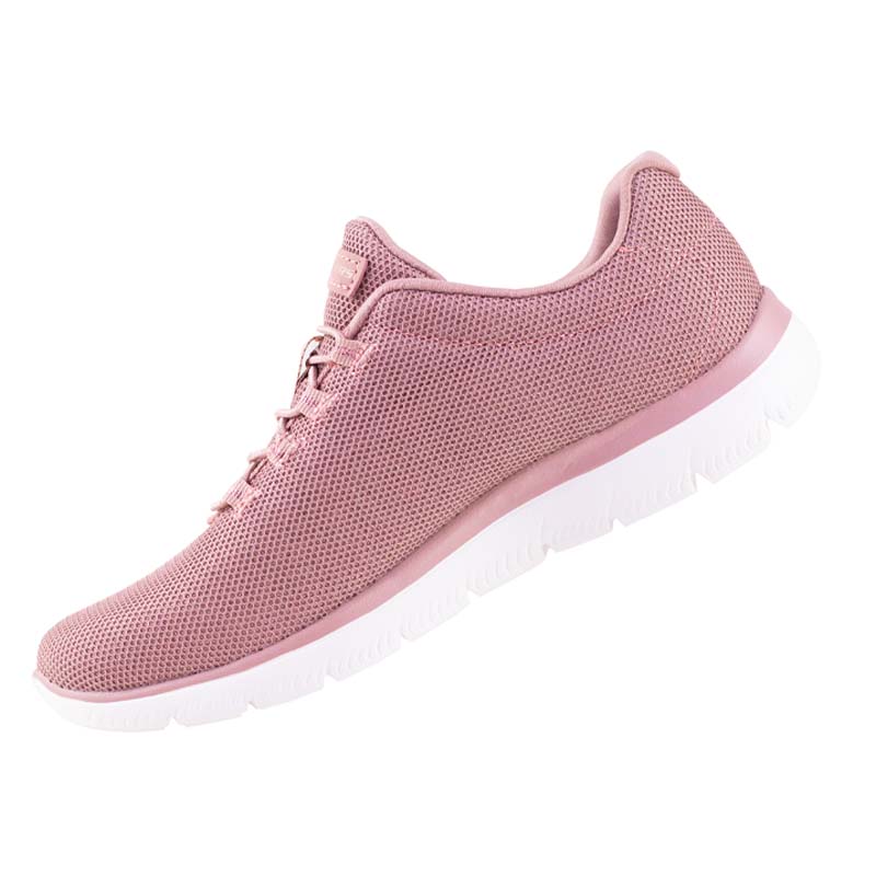 TENIS DEPORTIVO DAMA CÓMODO SKECHERS MEMORY FOAM 149524 ROSA