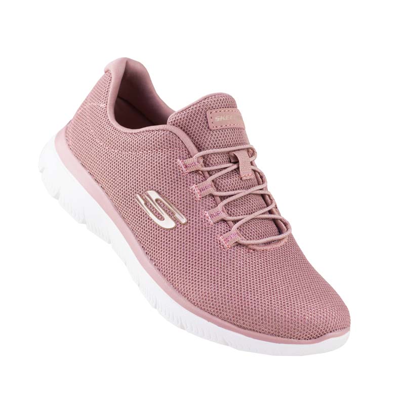 TENIS DEPORTIVO DAMA CÓMODO SKECHERS MEMORY FOAM 149524 ROSA
