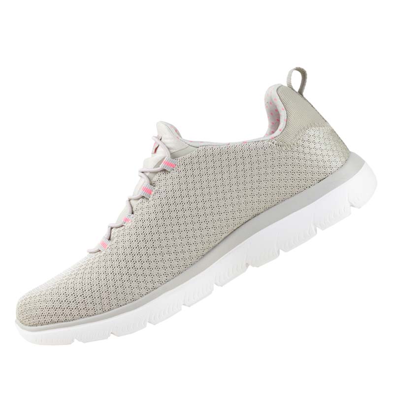 TENIS SKECHERS SUMMITS SPORT 149149 BEIGE ROSA MEMORY FOAM