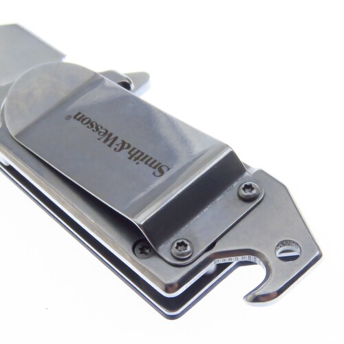 Sw1122 Smith & Wesson Navaja Benji Frame Lock Compact C Clip