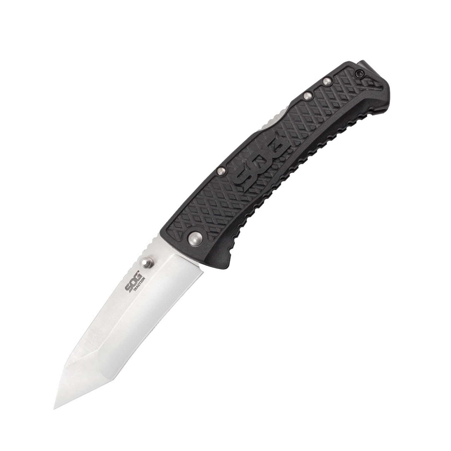 Sogtd1012Cp Sog Navaja Traction Tanto Filo Liso C Clip