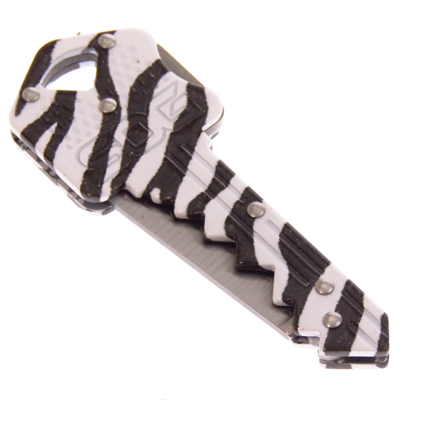 Sogkey110B Sog Key Zebra Llave Navaja Con Bloqueo