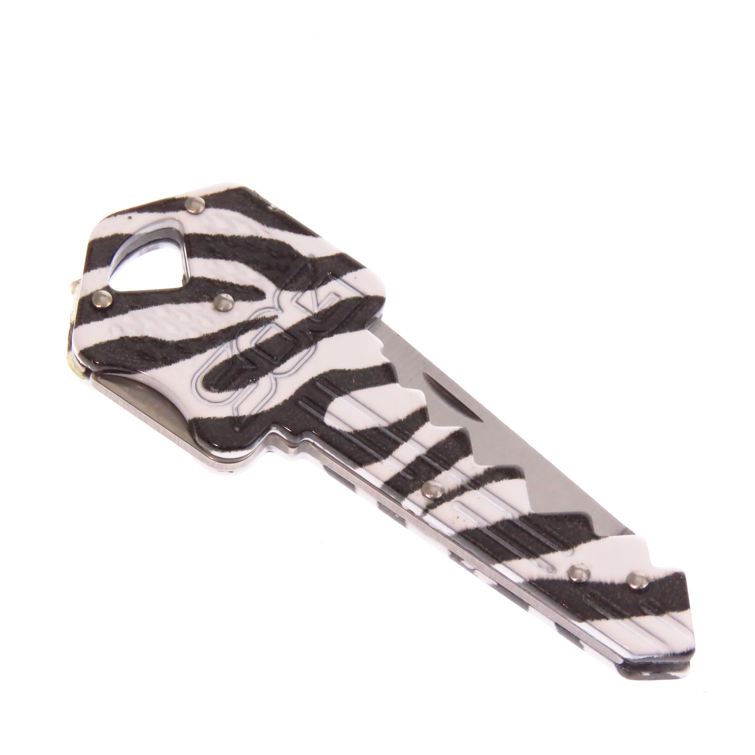 Sogkey110B Sog Key Zebra Llave Navaja Con Bloqueo