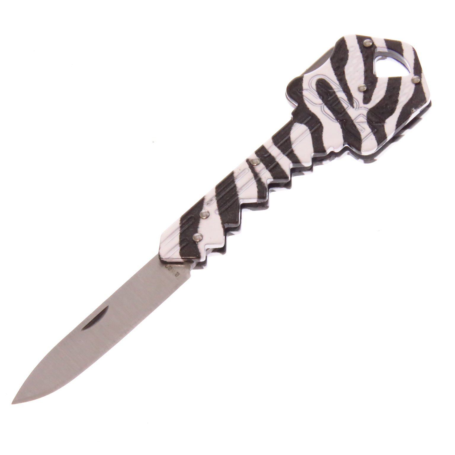 Sogkey110B Sog Key Zebra Llave Navaja Con Bloqueo