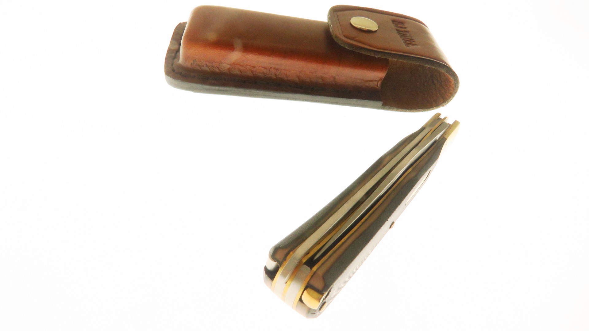 Sch97Ot Schrade Old Timer Navaja Buzz Trapper Sierra Fda/Pl