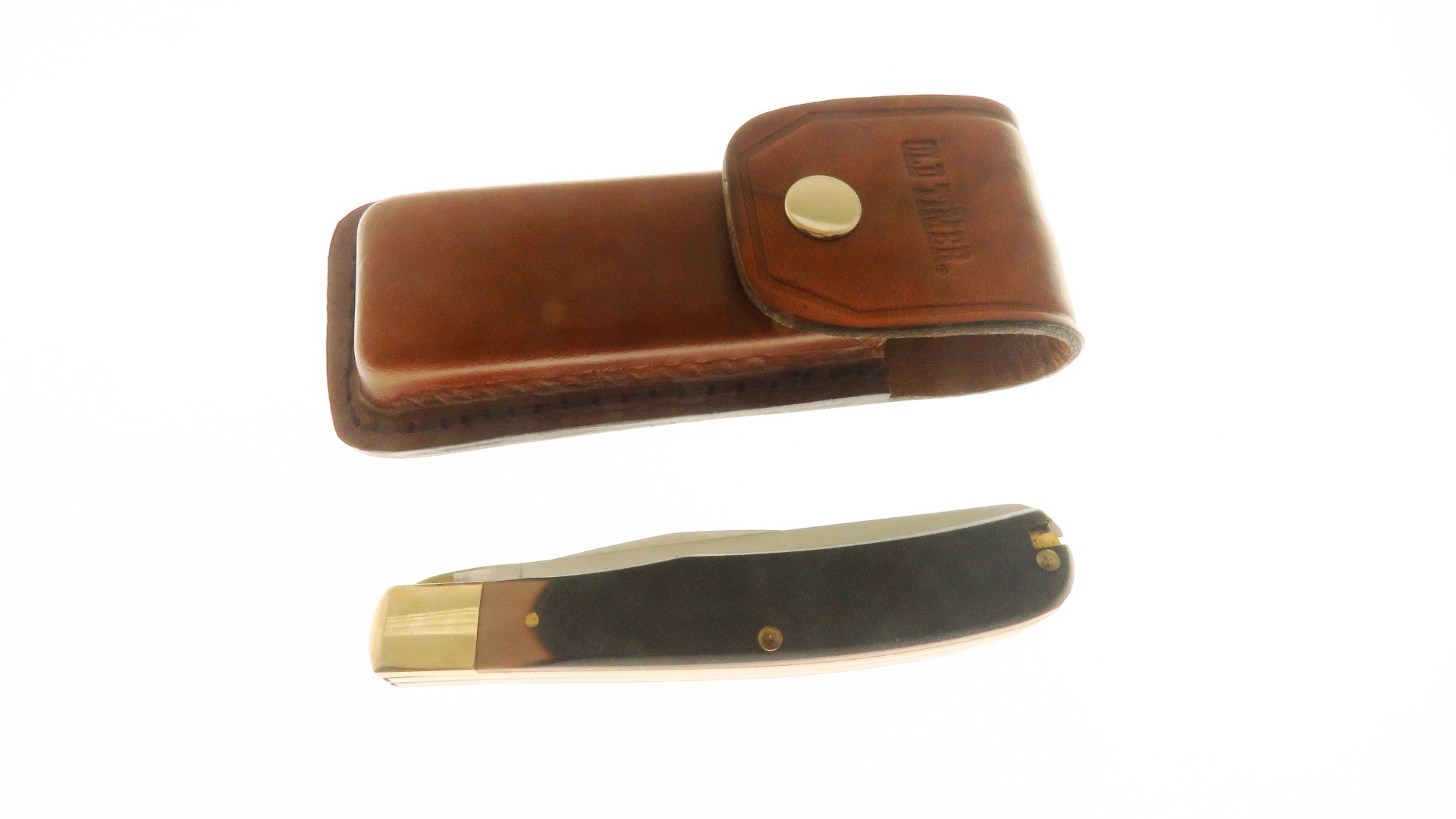 Sch97Ot Schrade Old Timer Navaja Buzz Trapper Sierra Fda/Pl