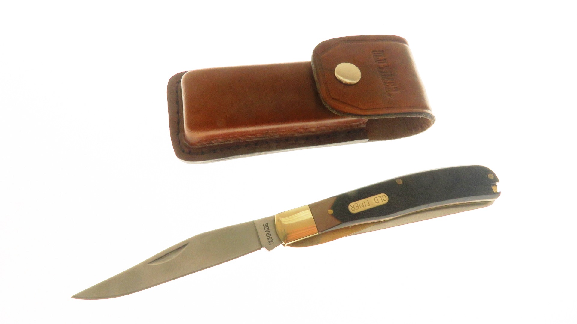 Sch97Ot Schrade Old Timer Navaja Buzz Trapper Sierra Fda/Pl