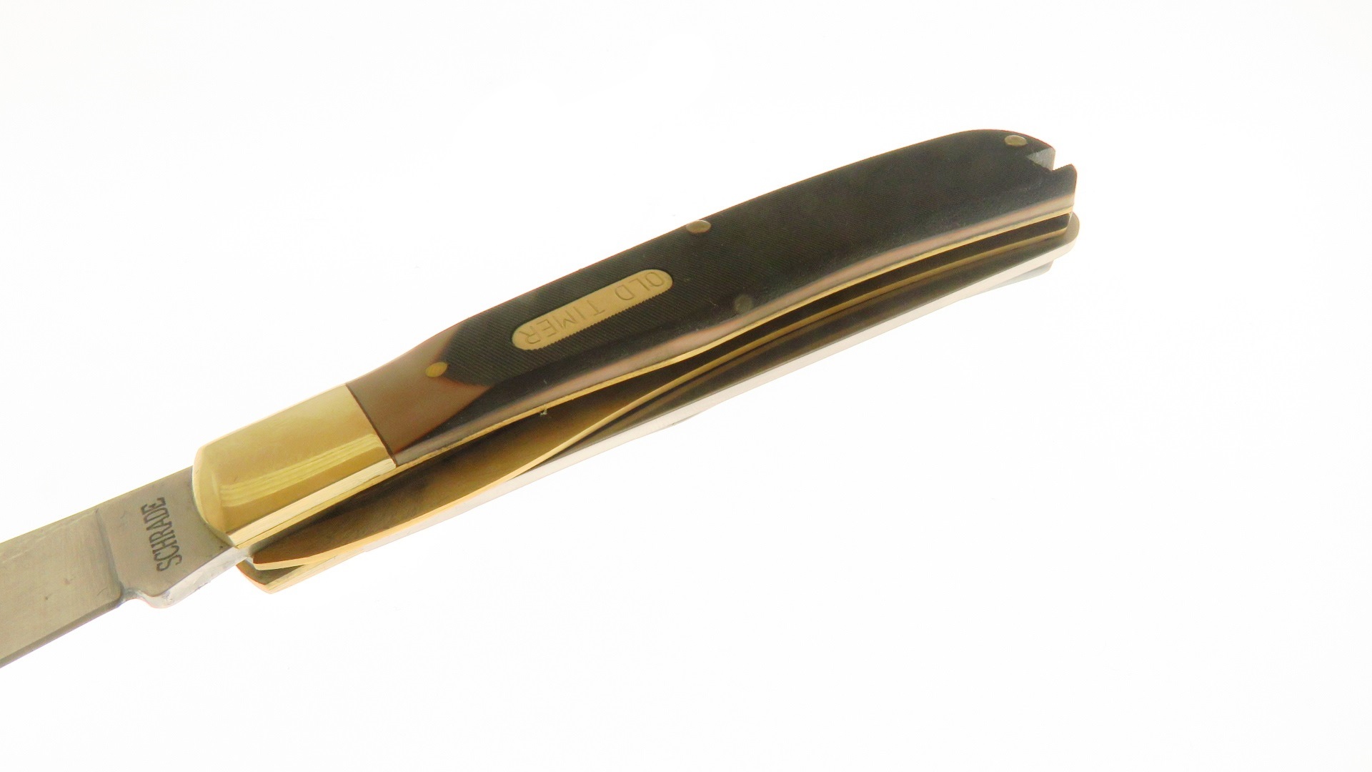 Sch97Ot Schrade Old Timer Navaja Buzz Trapper Sierra Fda/Pl