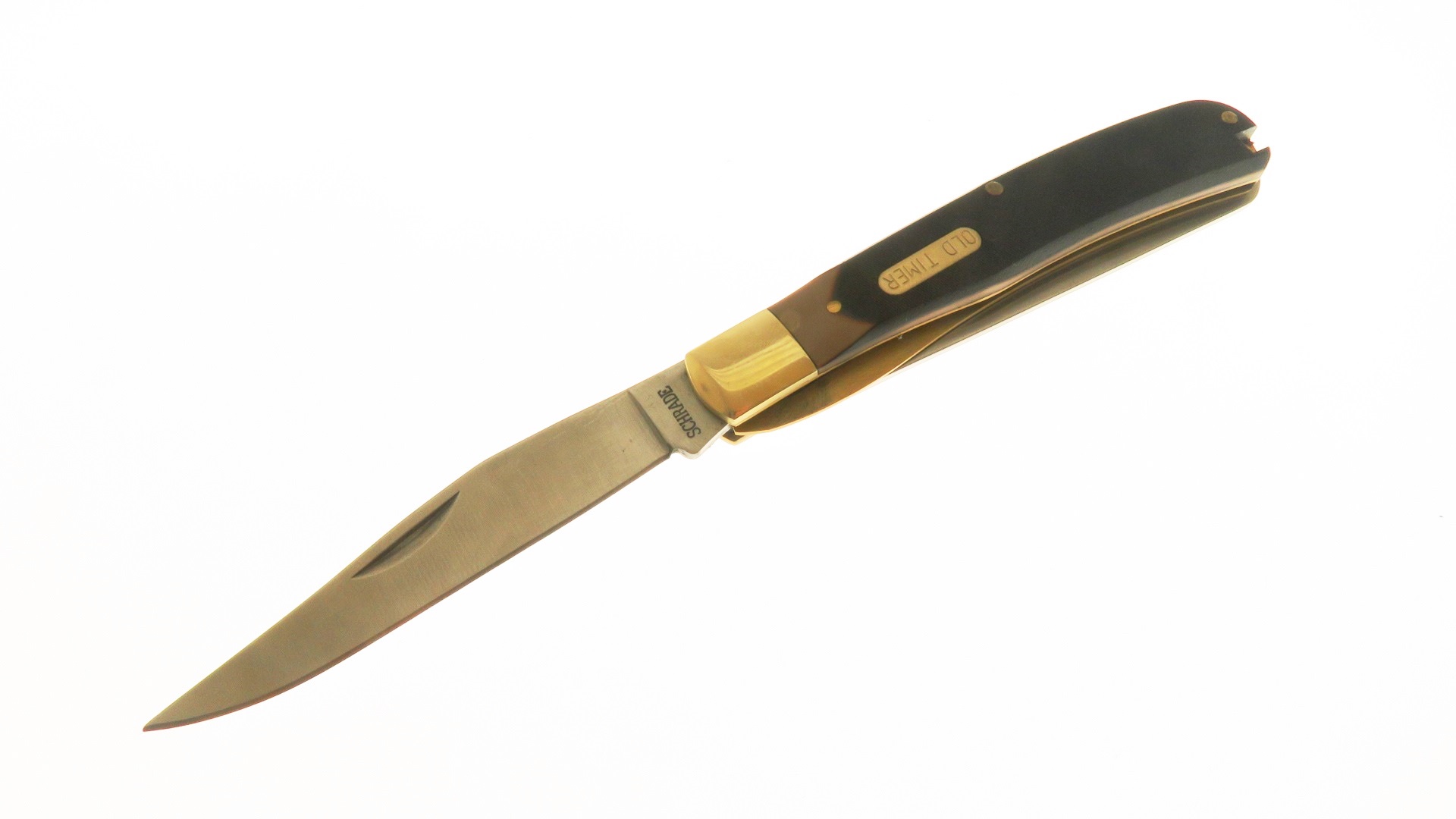 Sch97Ot Schrade Old Timer Navaja Buzz Trapper Sierra Fda/Pl