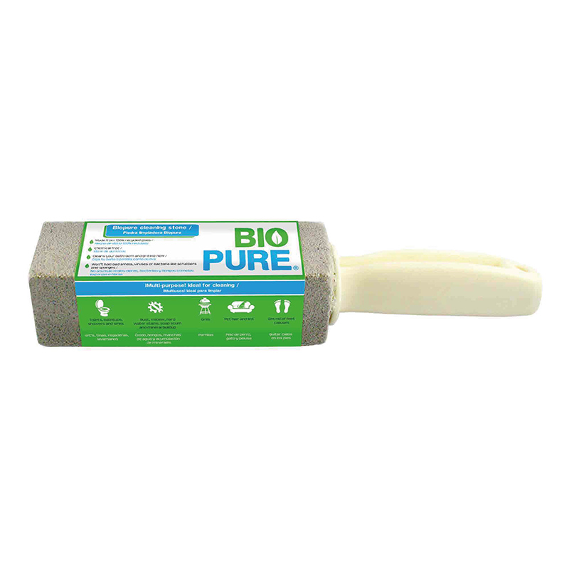 Kit 6x Piedra Pomez Con Agarradera Para Limpiar - BIOPURE - 24cm x 3.8cm x 3.8cm