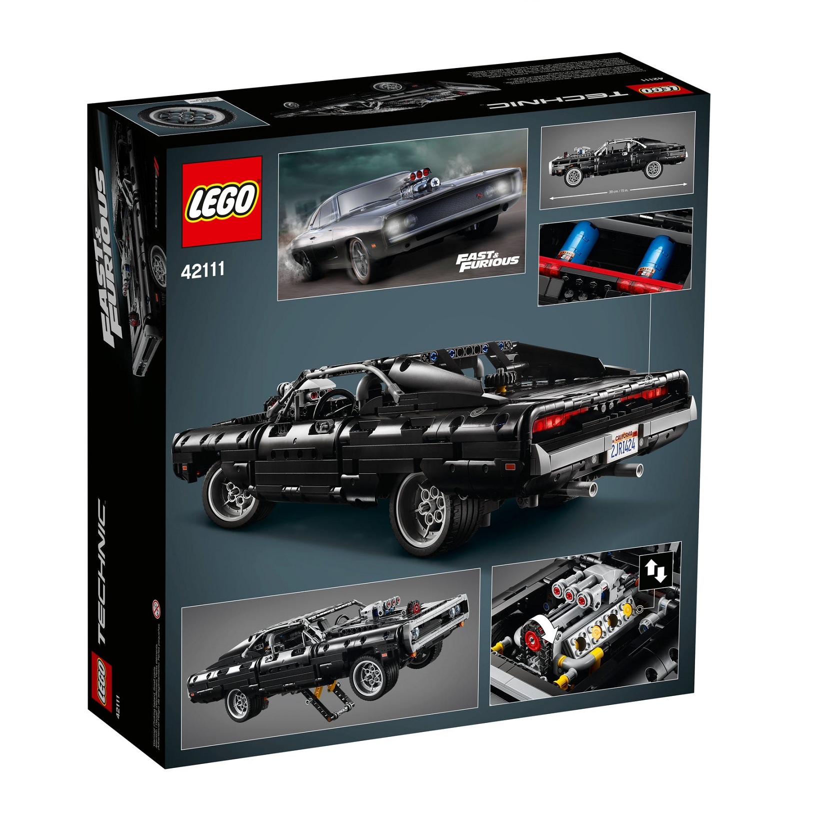 Lego Technic Dodge Charger Dom Rapido y furioso