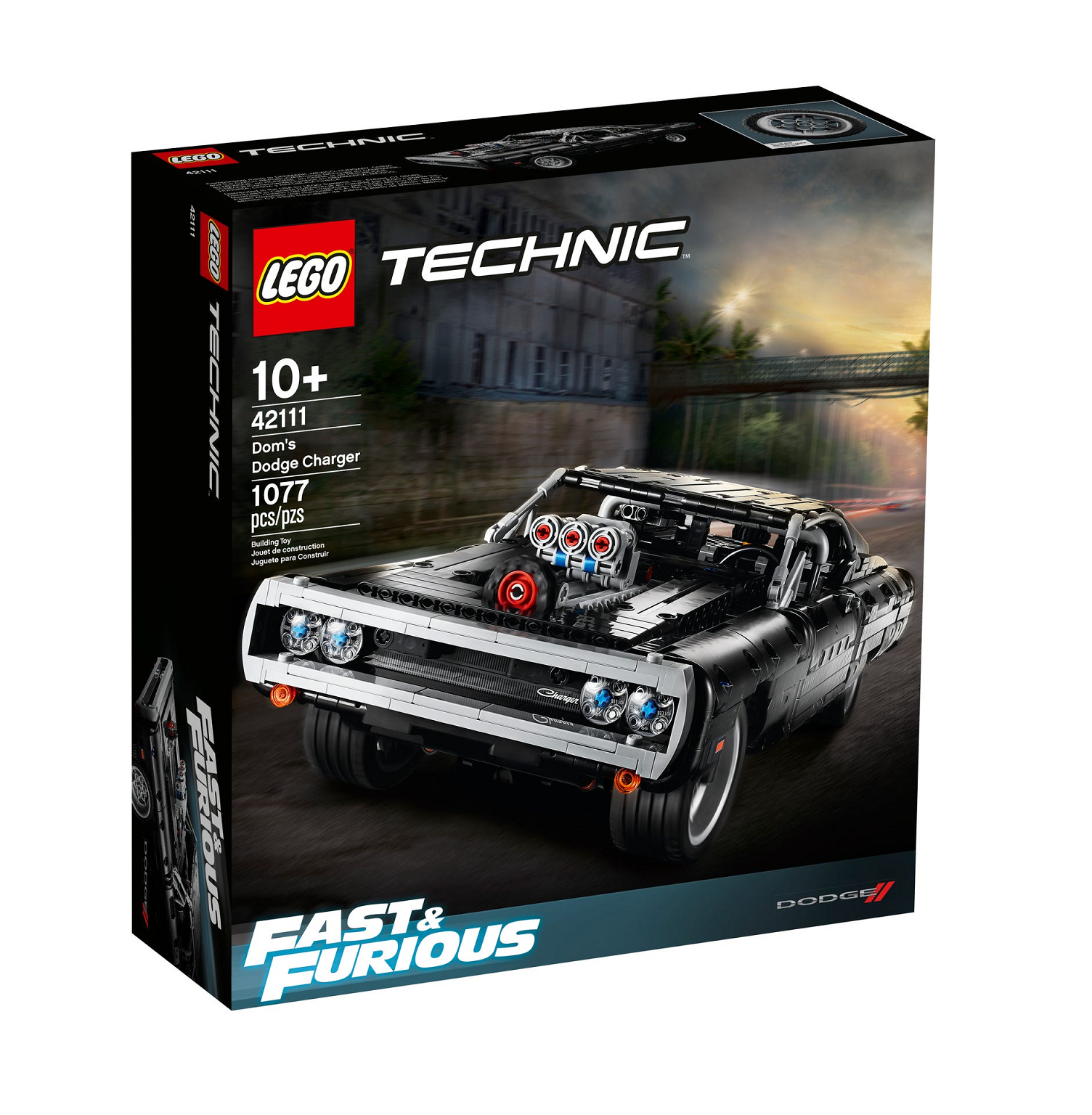 Lego Technic Dodge Charger Dom Rapido y furioso