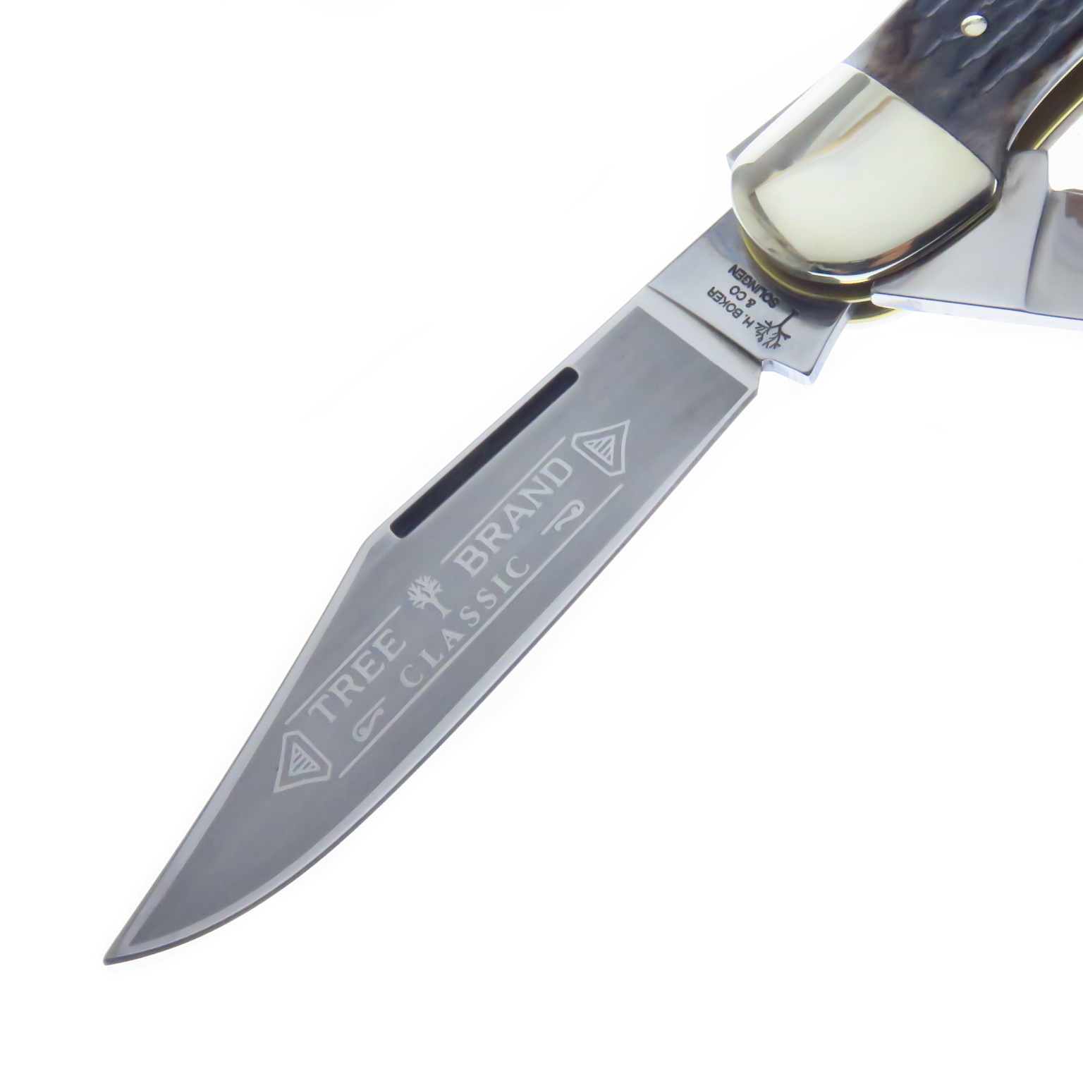 Bo112020ab Boker Navaja Folding Hunter 2 Hoj Hueso Appaloosa