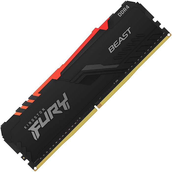 Memoria Ram DDR4 Kingston Fury Beast RGB 3200MHz 16GB PC4-25600 KF432C16BB1A/16.