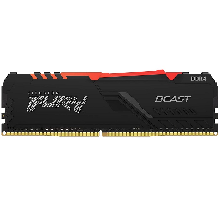 Memoria Ram DDR4 Kingston Fury Beast RGB 3200MHz 16GB PC4-25600 KF432C16BB1A/16.