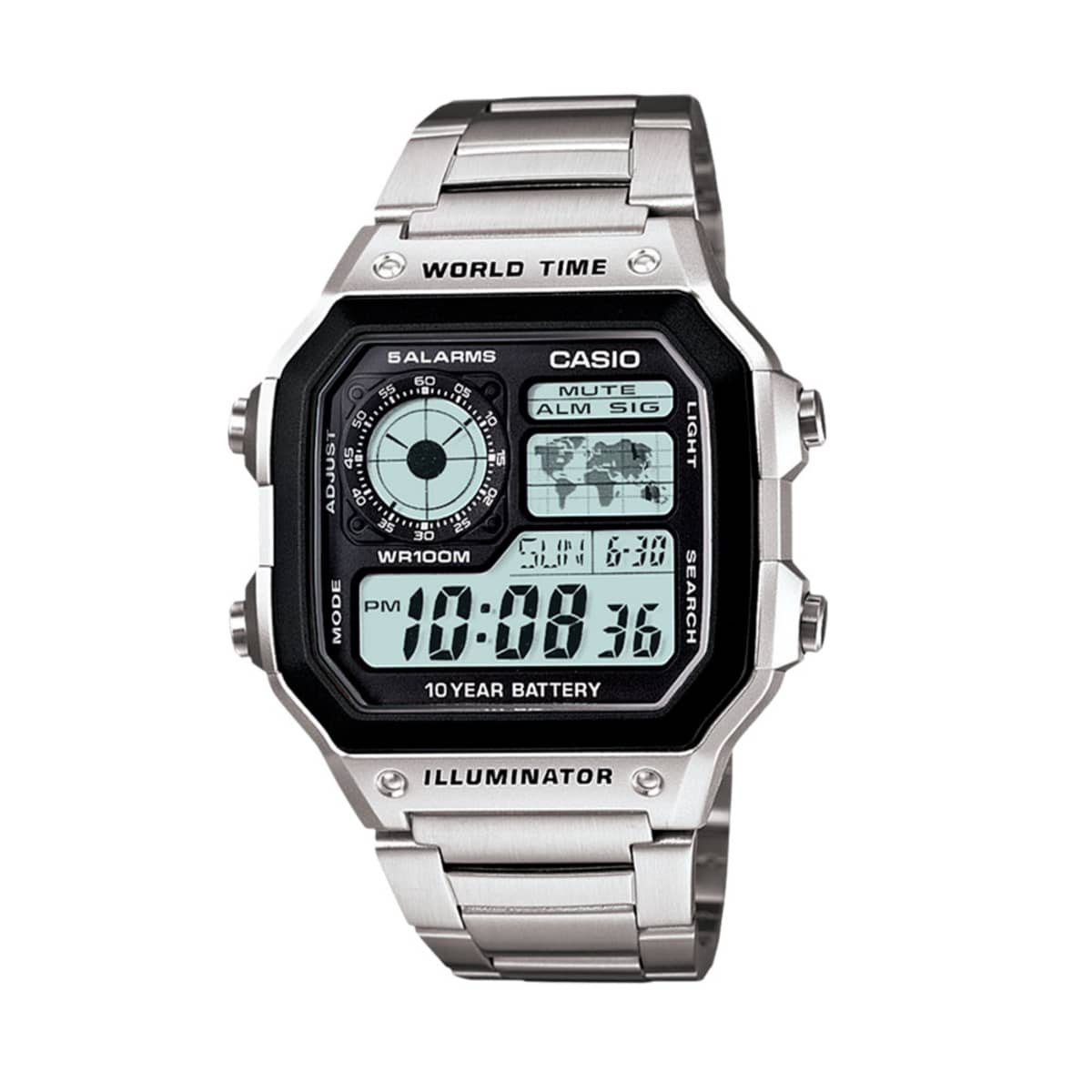 Reloj casio best sale resistente al agua