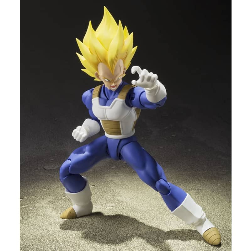 Vegeta Super Saiyan Sh Figuarts Premium Color Edit Bandai 