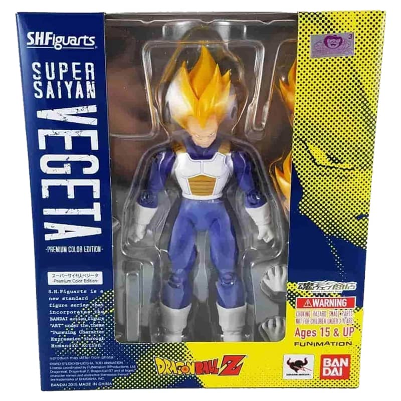 Vegeta Super Saiyan Sh Figuarts Premium Color Edit Bandai 