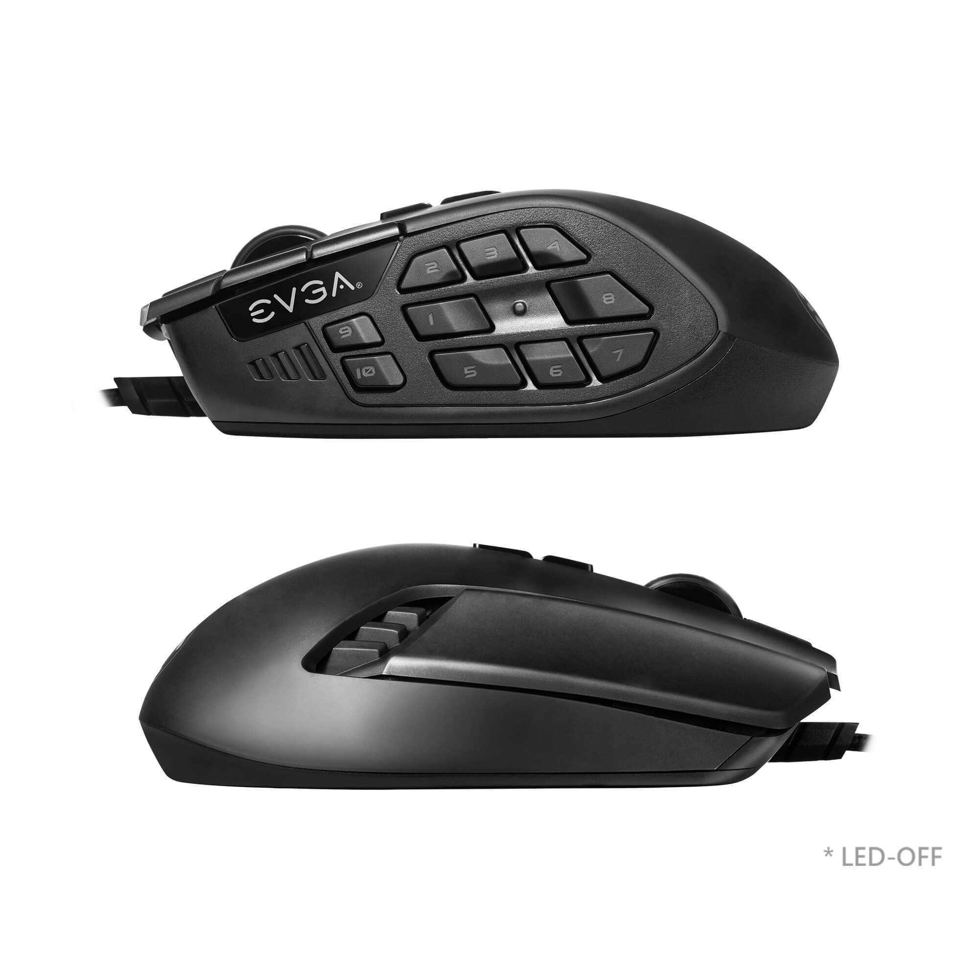 Mouse Raton Gamer EVGA X15 16,000 Dpi Rgb 8k USB para computadora
