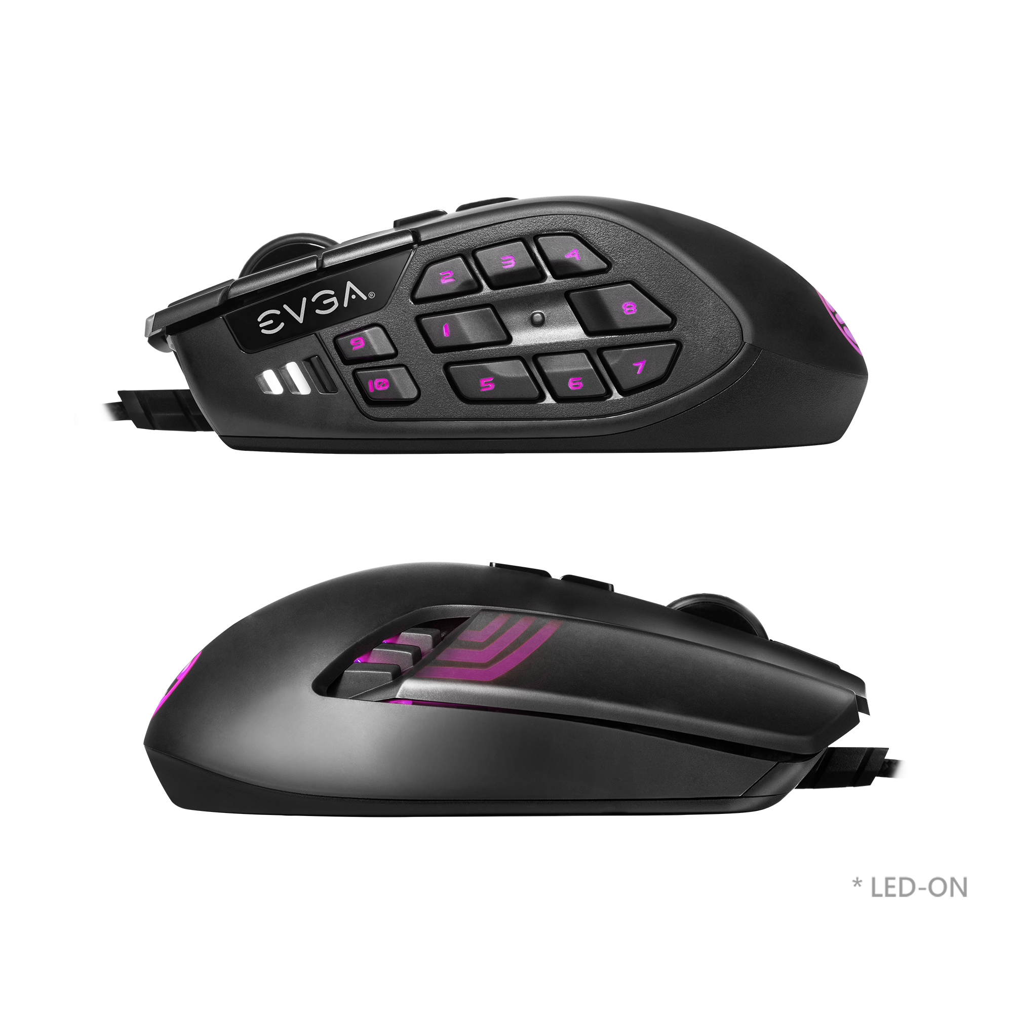 Mouse Raton Gamer EVGA X15 16,000 Dpi Rgb 8k USB para computadora