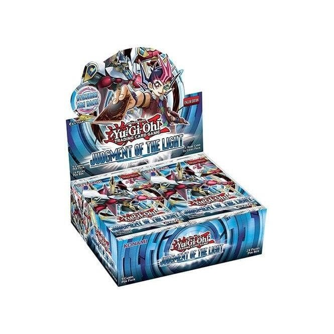 YUGIOH EL JUICIO DE LA LUZ CAJA CON 24 SOBRES ESPAÑOL - KONAMI