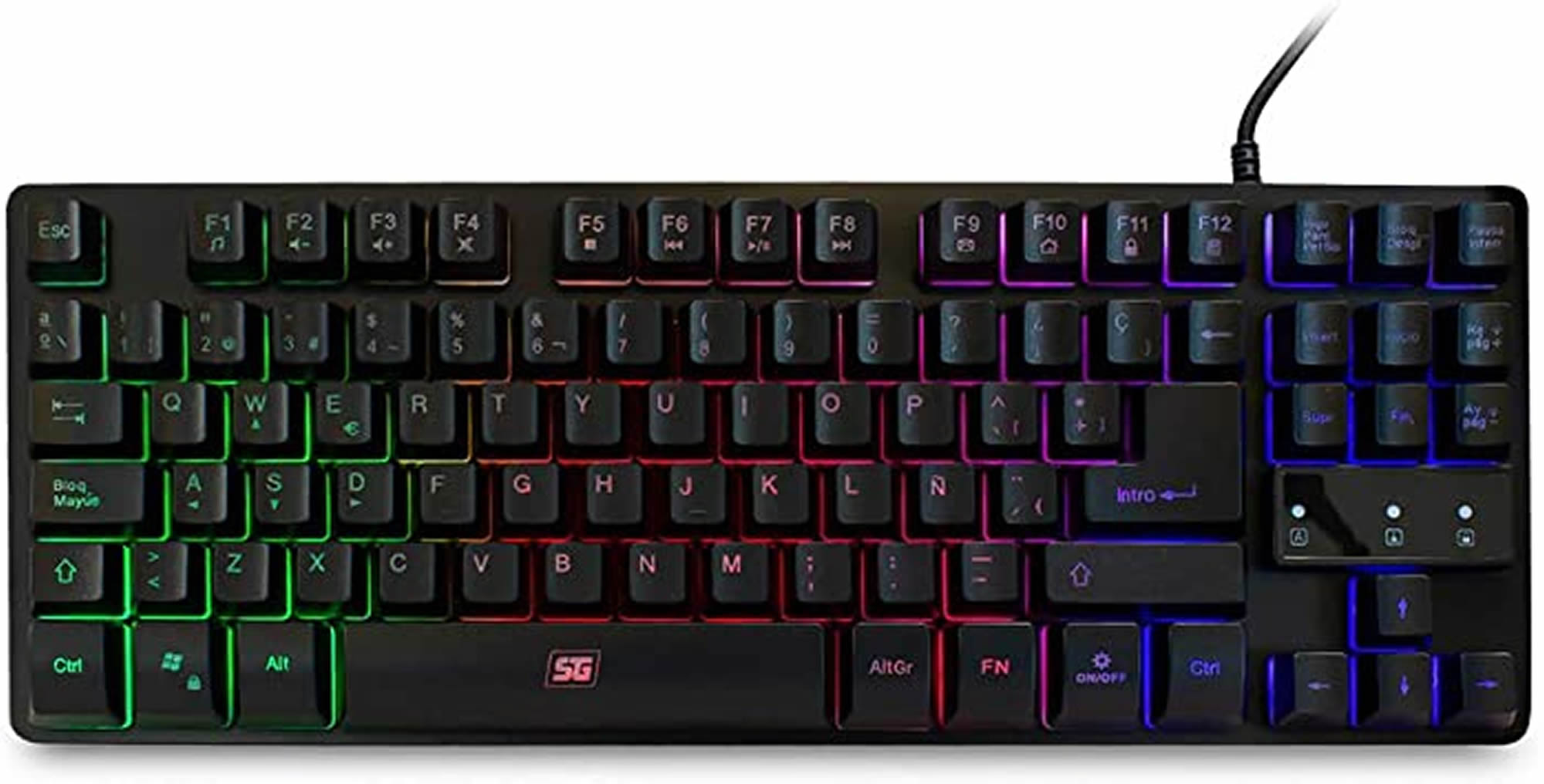 TECLADO VORAGO GAMER STG KB503 (MEMBRANA)