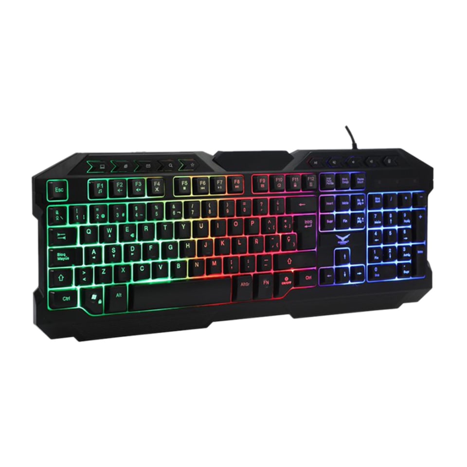 TECLADO NACEB GAMER "THE BEAST" (MEMBRANA)